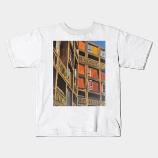 Park Hill Estate, Sheffield, England Kids T-Shirt